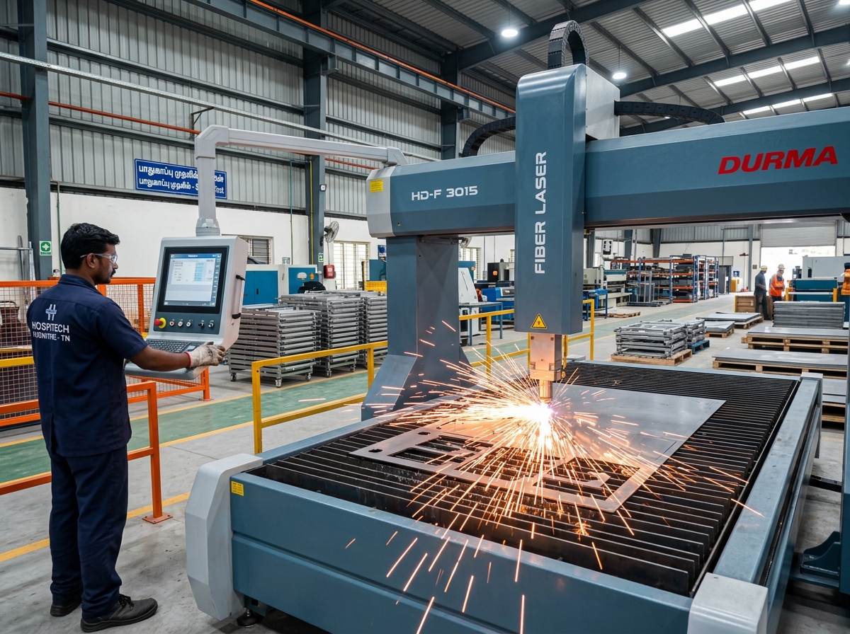 High-Power Fiber Laser Cutting Machine